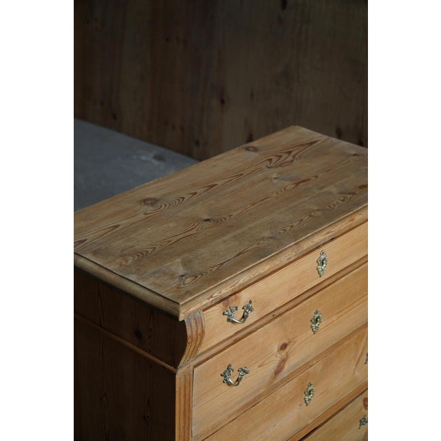 Vintage Danish Chest of Drawers in Pine, 1920s For Sale - Image 11 of 17