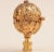 Golden Studded Tribal Bead Lamp Finial For Sale - Image 4 of 4