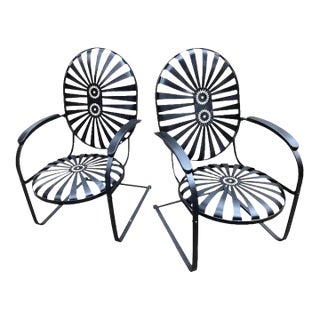 Francois Carre King Cantilever Bouncer Rockers - A Pair, Restored For Sale