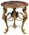 Empire French Saloon Table in Bronze Gilt For Sale