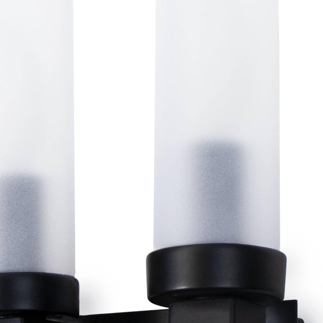 Not Yet Made - Made To Order Regina Andrew Montecito Iron Outdoor Double Sconce, Black For Sale - Image 5 of 7