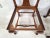 Mid Century Solid Cherry Queen Anne Dining Chairs - Set of 6 For Sale - Image 11 of 13