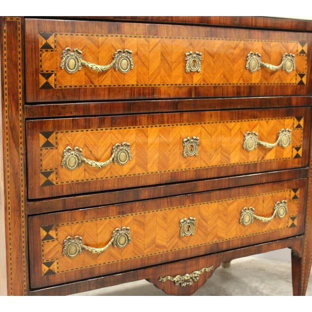 18th Century Louis XVI Chest of Drawers For Sale - Image 12 of 13