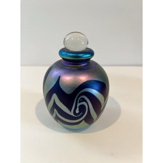 Traditional 1990s Robert Eickholt Art Glass - 5 Pieces For Sale - Image 3 of 7