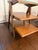 A sophisticated custom side table created for a residence designed by the renowned architectural firm of Robert A.M. Stern...