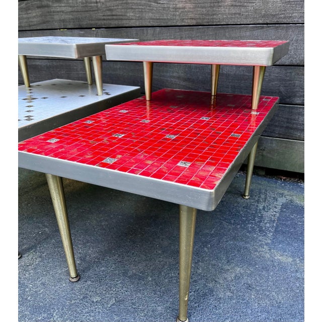 Red Otto Wasch for Raak Cricket Lamps - A Pair For Sale - Image 8 of 12