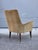 Green Vintage Italian Chair with Wooden Feet and Velvet Fabric, 1950s For Sale - Image 8 of 10