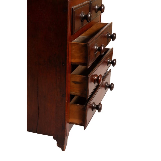 Traditional Late Georgian Mahogany Box In The Form Of A Chest For Sale - Image 3 of 8