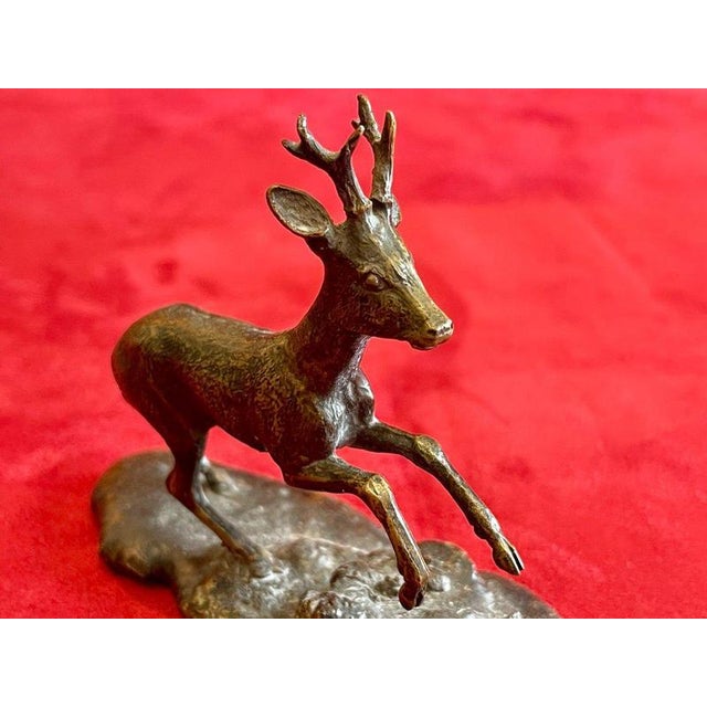 Vienna Bronze of Deer For Sale - Image 3 of 7