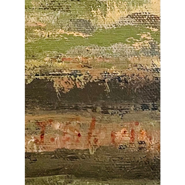 1960s Pierre Palue French Marine Fishing Boats Signed Oil on Canvas For Sale - Image 10 of 12