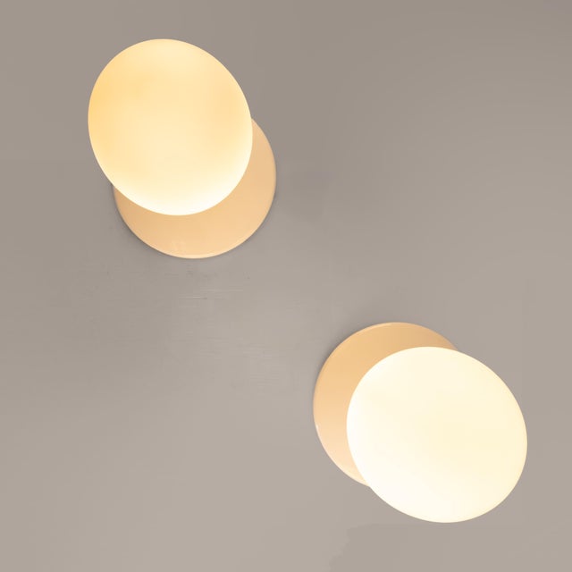 Ceiling Lights by Achille Castiglioni for Flos, 1980s, Set of 2, in Good conditions. Designed 1980 to 1989 This piece has...
