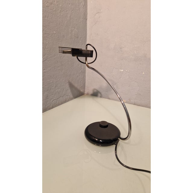 Vintage Table Lamp by Bruno Gecchelin for Oluce, 1970s, in Very Good conditions. Designed 1970 to 1979 I have official...