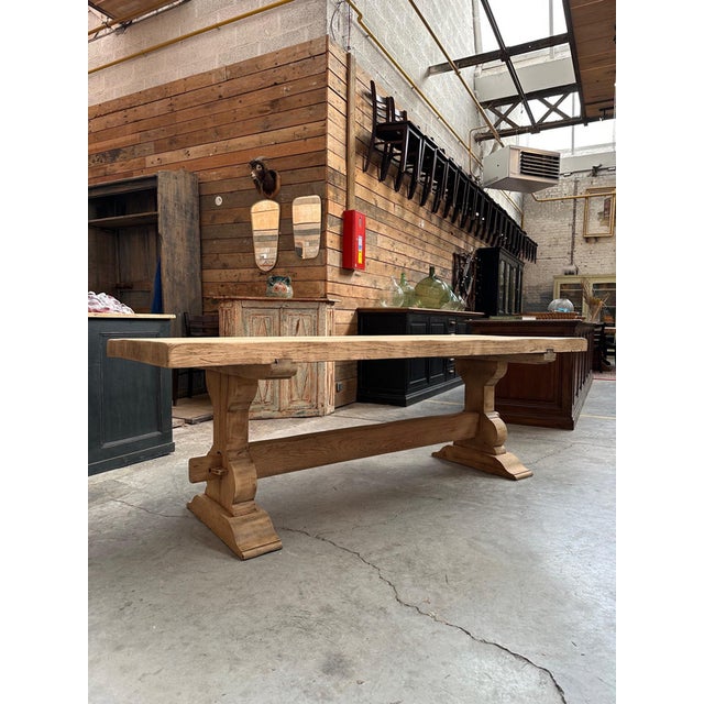 Monastery Table in Solid Oak For Sale - Image 10 of 10