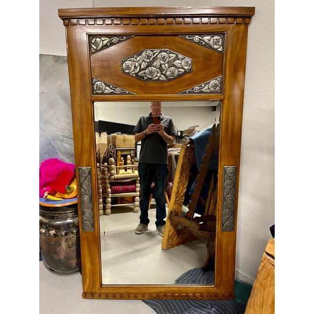1920s Art Deco Mirror Style of Sue Et Mare For Sale - Image 11 of 18
