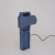 Accre tall blue lamp by ia kutateladze one of a kind. Dimensions: d 20 x w 23 x h 44 cm. Materials: clay. Each piece is...