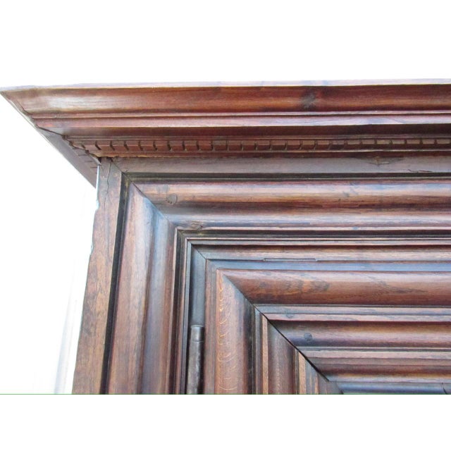 18th. Century Paneled French Armoire From Normandy For Sale - Image 17 of 18