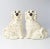Antique Staffordshire Mantle Dog Figurines with Glass Eyes, 1890s, Set of 2 For Sale - Image 10 of 10
