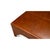 Square Brown Leather Cocktail Ottoman For Sale In Raleigh - Image 6 of 12