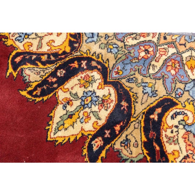 Vintage Turkish Wool Rug 7'8'' X 11'4'' For Sale - Image 10 of 12