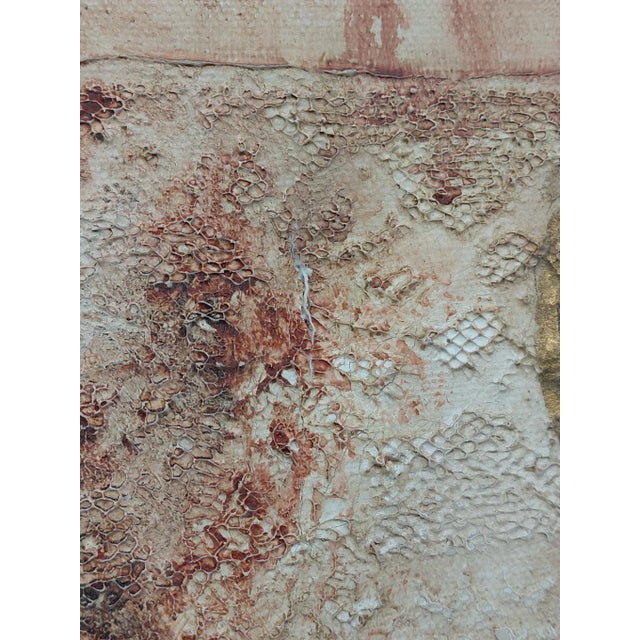 Framed Signed François Fressinier Mixed Media Painting For Sale - Image 12 of 16