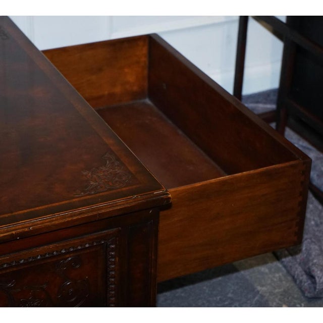 American Coffee Table with Drawers and Butler Trays by Theodore Alexander For Sale - Image 17 of 18