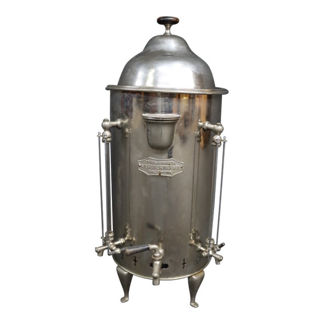 Early 20th Century Commercial Coffee Urn by c.h. Koneberger & Co Baltimore For Sale