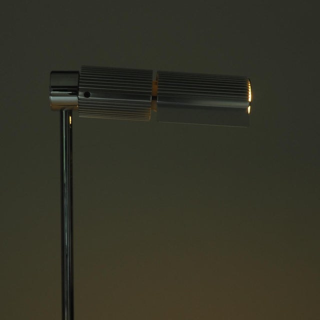 Haloprofil 878HR Floor Lamp in Silver by Viktor Frauenknecht for Swiss Lamps, 1960s For Sale - Image 14 of 16