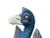 Blue Balinese Carved and Painted Ducks from John Volk's Estate - a Pair For Sale - Image 8 of 11
