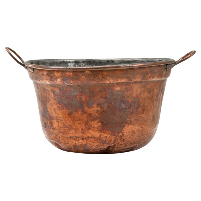 Brown 19th Century Belgian Copper Pot For Sale - Image 8 of 18