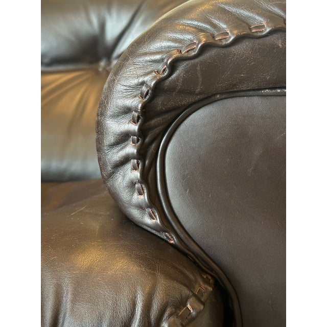 Leather Model DS 101 Armchairs from de Sede, 1970s, Set of 2 For Sale - Image 9 of 13