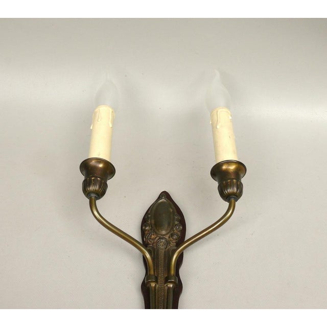Art Nouveau Wall Lights, 1890s, Set of 2 For Sale - Image 14 of 18