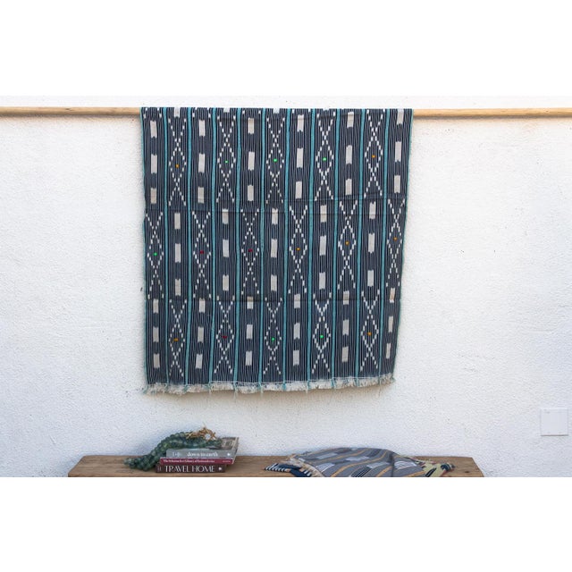 Hand-woven by master weavers of the Baoulé people in the Côte d’Ivoire, West Africa, these vintage textiles are celebrated...