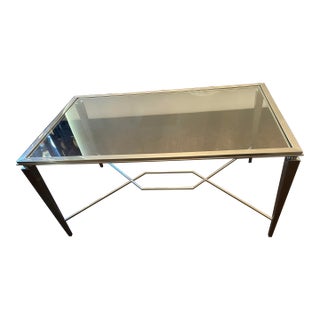 Ambella Home Coffee Table - Polished Stainless Steel For Sale