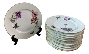 Limoges Porcelain Plates, 1920, Set of 12