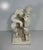 Mid-Century Modern After Auguste Rodin, The Thinker Sculpture, White Glazed Terracotta, 1950s For Sale - Image 3 of 11