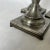 1990s Hand Molded Italian Pewter Candle Sticks - Set of 5 For Sale - Image 5 of 12