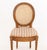 Set of Six Louis XVI Style Cane-Paneled Walnut Dining Chairs For Sale - Image 12 of 13