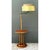 Camel Vintage MCM Bamboo Floor Lamp With Integrated Table For Sale - Image 8 of 13
