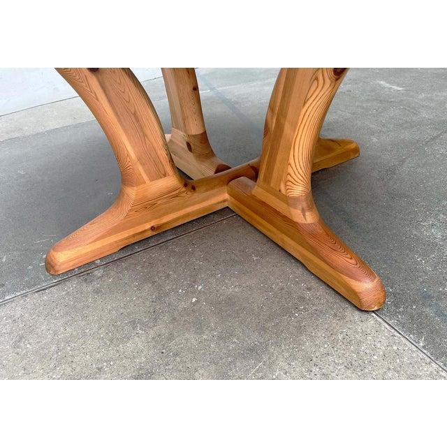 Vintage Danish Pine Coffee Table from Burchardt Nielsen, 1970s For Sale - Image 5 of 18