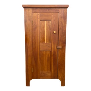 Vintage Amish Handcrafted Primitive Pine Rustic Farmhouse Jelly Cupboard For Sale