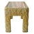 1980s Organic Modern Crosshatch Woven Rattan & Glass End Tables in the Style of Maitland-Smith – Pair For Sale In San Diego - Image 6 of 12