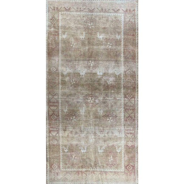 1980s Old Persian Baluchi Animal Print Area Rug 4x6 For Sale - Image 9 of 9