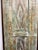 Bring timeless character into your home with this antique green carved door, beautifully handcrafted from reclaimed wood...