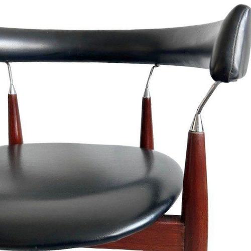 Vintage Rondo Dining Room Chairs by Jan Lunde Knutsen for Sørli Fabrikker, 1960s, Set of 2 For Sale - Image 9 of 11