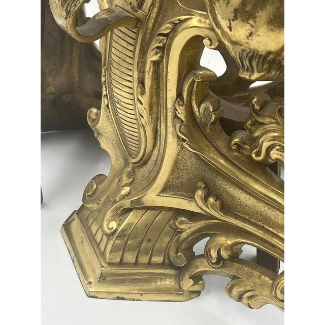 Chimney Pots in Gilded Bronze, Florence, 1890s, Set of 2 For Sale - Image 14 of 17