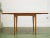 Mid-Century Modern Pecan Vintage Dining Table For Sale - Image 3 of 9