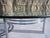 Glass and Chrome Coffee Table, 1980s For Sale - Image 6 of 7