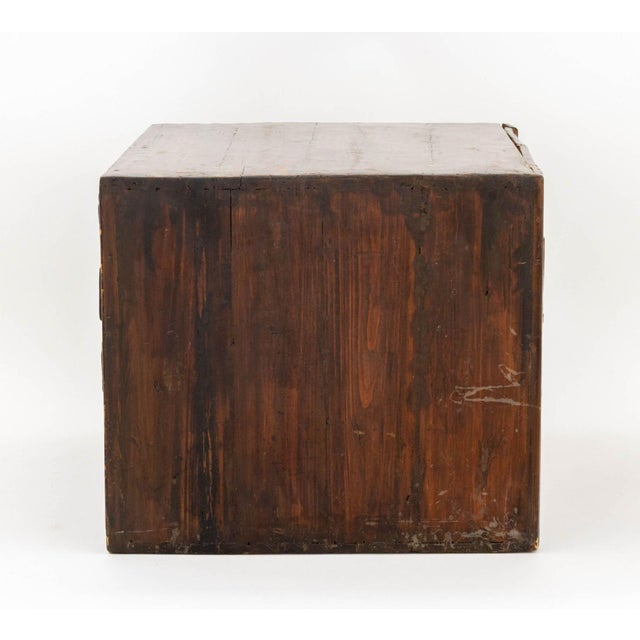 Late 18th Century Chinese Elm Table-Top Chest of Drawers, Late 18th Century For Sale - Image 5 of 8