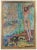 Sirio Pellegrini, At the Seaside, Mixed Media, 1960s For Sale - Image 6 of 6