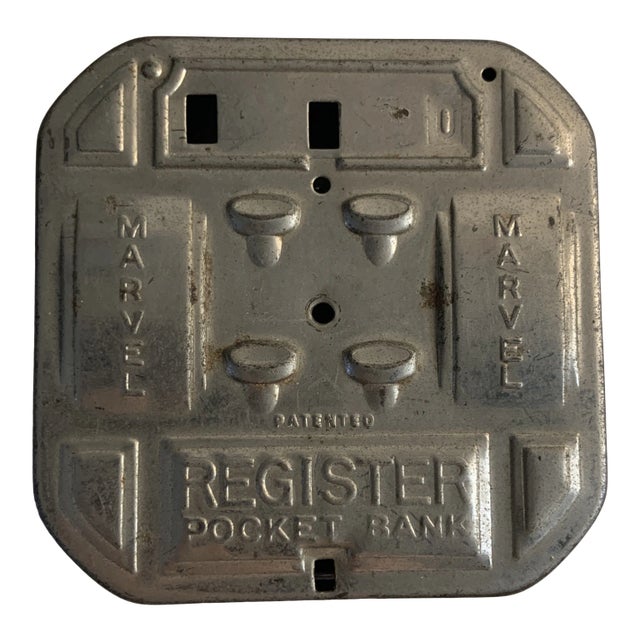1935 Marvel Register Pocket Bank For Sale